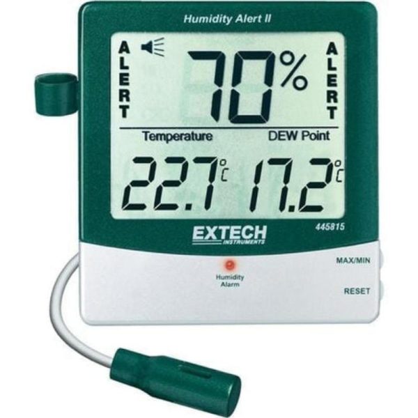 Extech - Hygro Thermometer Humidity Alert with Dew Point - 445815