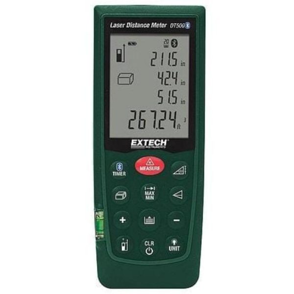 Extech - Laser Distance Meter 70m with Bluetooth - DT500