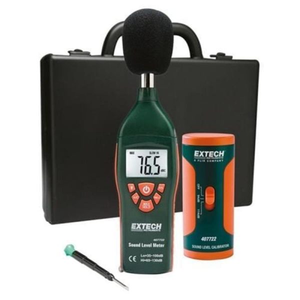 Extech - Low/High Range Sound Level Meter Kit - 407732-KIT