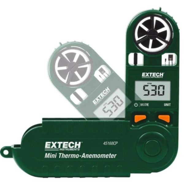 Extech - Mini Thermo Anemometer with Built-in Compass - 45168CP