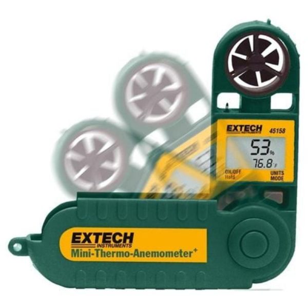 Extech - Mini Thermo-Anemometer with Humidity - 45158