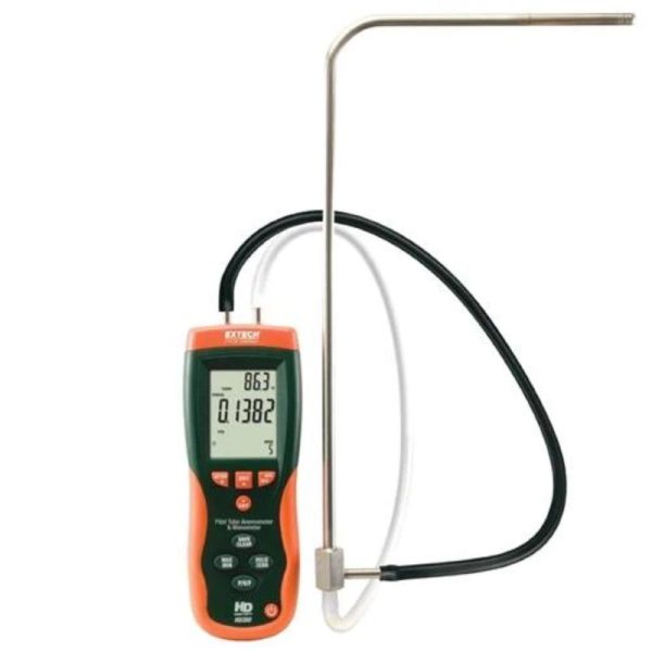 Extech - Pitot Tube Anemometer + Differential Manometer - HD350