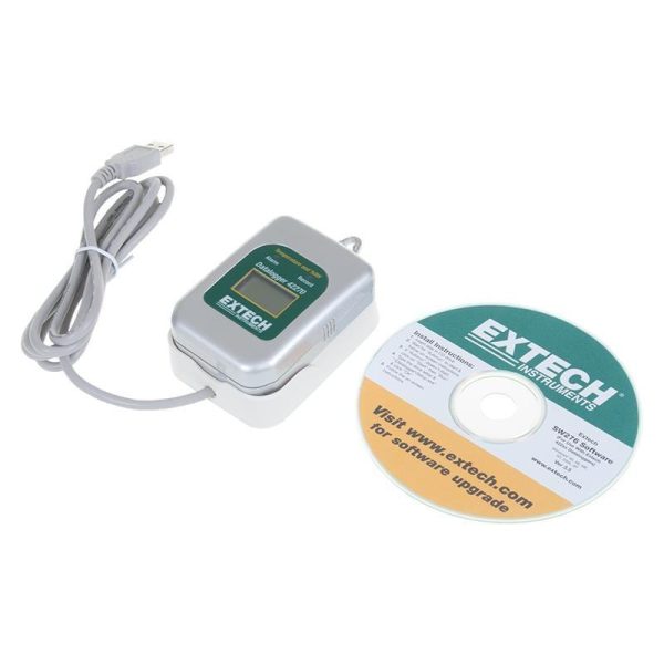 Extech - Temperature/Humidity Datalogger Kit with PC Interface - 42275