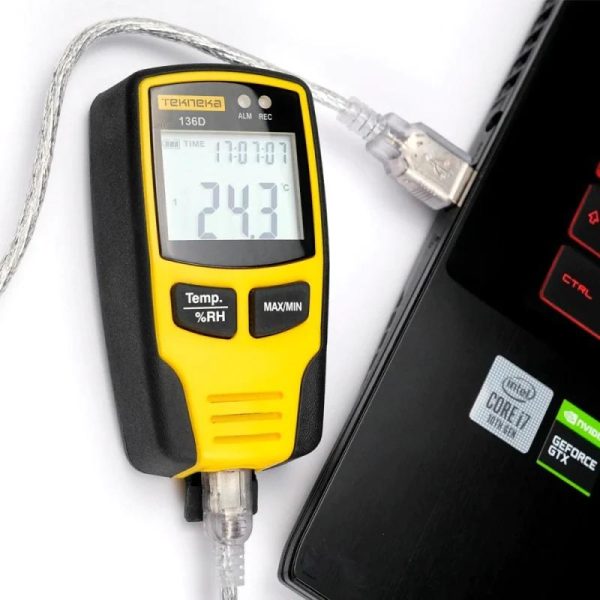 Tekneka - 136D Temperature And Humidity Data Logger