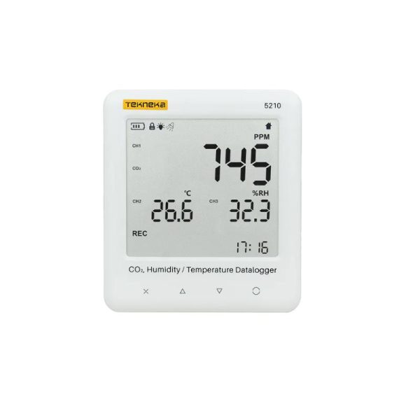 Tekneka - 5210 CO2 Humidity Temperature Datalogger