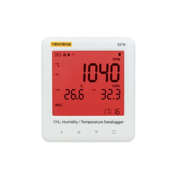 Tekneka - 5210 CO2 Humidity Temperature Datalogger