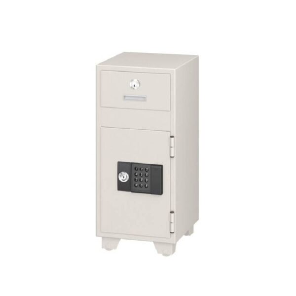 Eiko - Fire Resistance Deposit Safe Digital Lock and 1 Keylock, Light Warm Grey - PS-20E