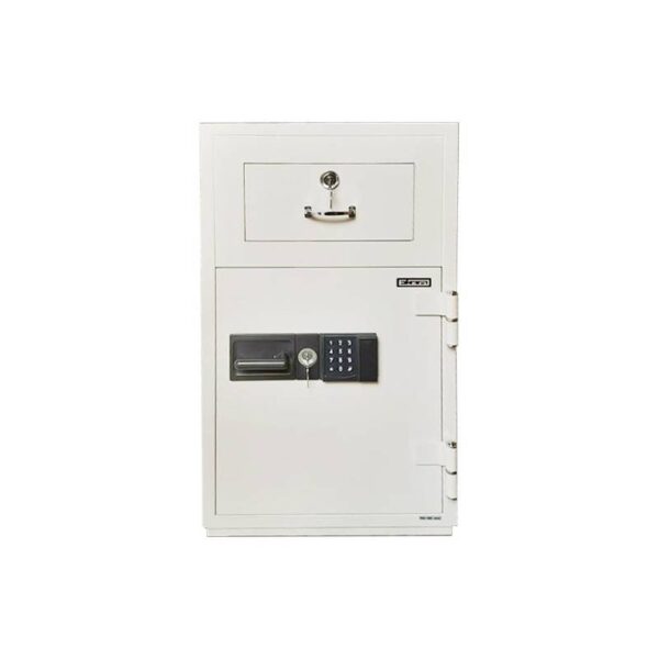 Eiko - Fire Resistance Deposit Safe Digital Lock and 1 Keylock, Light Warm Grey - PSG-100E