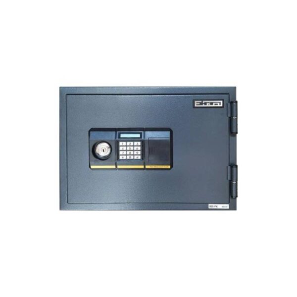 Eiko - Fire Resistant Safe Digital Lock and 1 Keylock, Grey - BSS-PK