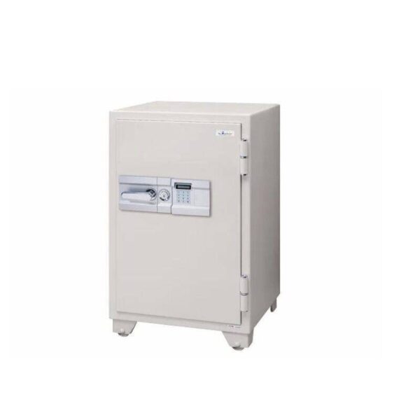 Eiko - Fire Resistant Safe Digital Lock with 1 Keylock, Light Warm Grey - 701EKG