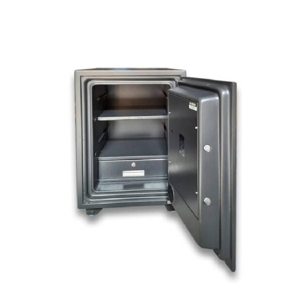 Eiko - Fire Resistant Safe with Digital Lock and 1 Keylock, Grey - BSD-PKX